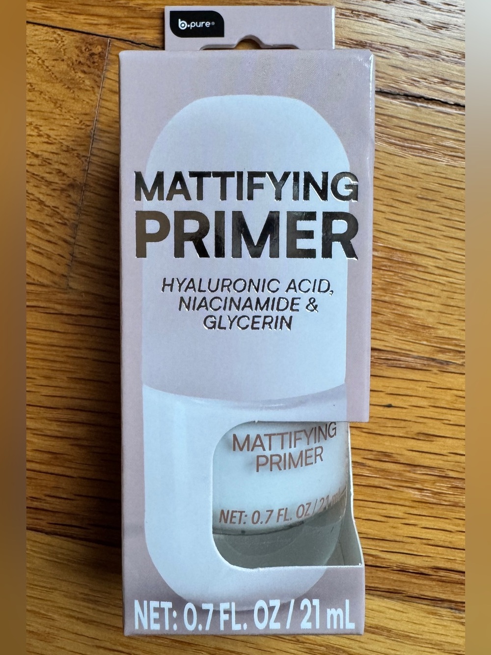 bpure Mattifying Primer with Hyaluronic Acid & Niacinamide